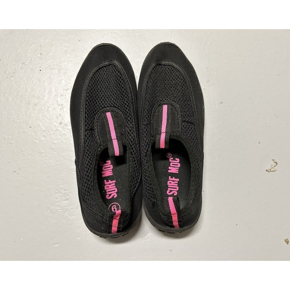 Shoes Surf Moc Size 6 Black
